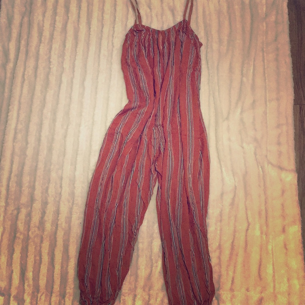 Jumpsuit women baggy cozy one piece tank top pants
